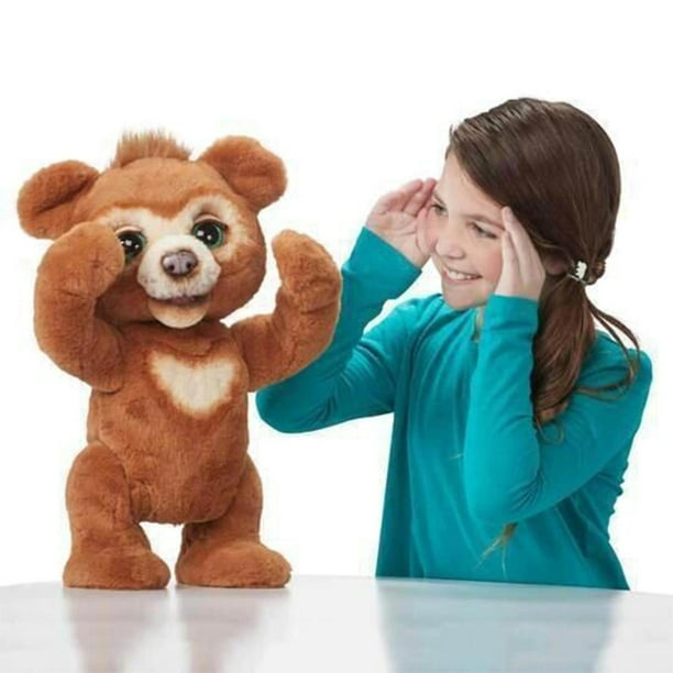 Peluche Oso Curioso Juguete FurReal Cubby, El Oso Curioso De