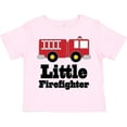 thumbnail image 3 of Inktastic Little Firefighter Fire Engine Boys or Girls Toddler T-Shirt, 3 of 5