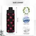 thumbnail image 3 of Cauagu red lips Print 18oz Vacuum Insulated Stainless Steel Water Bottle,Coffee Travel Mug Spill Proof with Lid,Thermos Cup for Keep Hot/Ice Water Drinks, 3 of 7