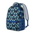 thumbnail image 2 of Retro Daisy Floral School Backpack - Waterproof Stylish Backpack for Teens, 2 of 4