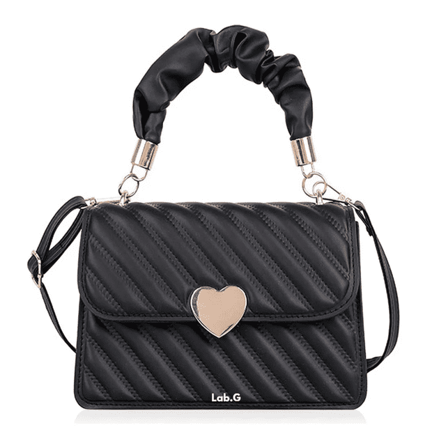 Bolso De Mano Con Un Solo Hombro Moda Y Elegante Para Mujer Lab.g negro