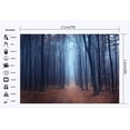 thumbnail image 2 of ABPHQTO 150x220cm Fotografía Telón de fondo Selva Bosque Árboles Hojas que caen Hierba Campo Naturaleza Rústico Otoño Telones de fondo para bebés Niños Adultos Retratos Volver, 2 of 2