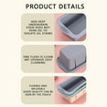 DBYLXMN Silicone Cake Non Stick Pound Cake Bread Oven Household Sliding