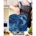 thumbnail image 2 of Blue Marble Stand Mixer Dust Cover with Storage Pocket & Handles, Ink Painting Modern Ombre Abstract Fits All Tilt Head & Bowl Lift Kitchen Appliance Cover Organizer Bag Accessories, 4.5-5 Quart, 2 of 6