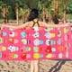 thumbnail image 3 of Amzcrzy Funda Nórdica, Sábana, Funda De Almohada De Satén, Toalla De Playa Con Estampado Activo Superabsorbente, Para Natación, Secado Rápido Y Patrones, Toalla De Playa De Fibra Fina, Para Natación,, 3 of 3