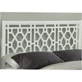 thumbnail image 5 of JERFIT White King Headboard, Poplar Wood, Adjustable Height, 5 of 5