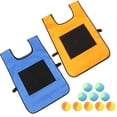 thumbnail image 4 of 2 sets chaleco pegajoso y pelotas juguetes para niños juguete de entrenamiento deportivo juguete al aire libre jugando, 4 of 5