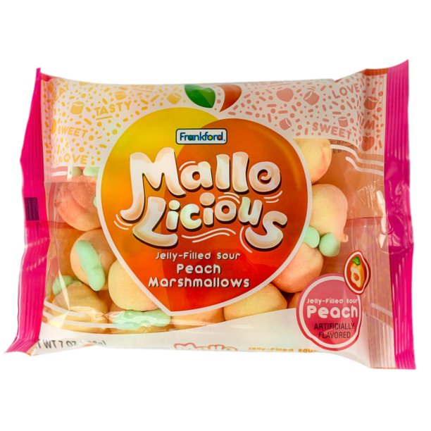 MalloLicious Yummy Flavored Marshmallows, Mallolicious 7 Ounce Bags