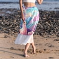 thumbnail image 6 of Alpaca Chic Chiffon Summer Dress: Beach Skirt with Polyester Straps, 6 of 6