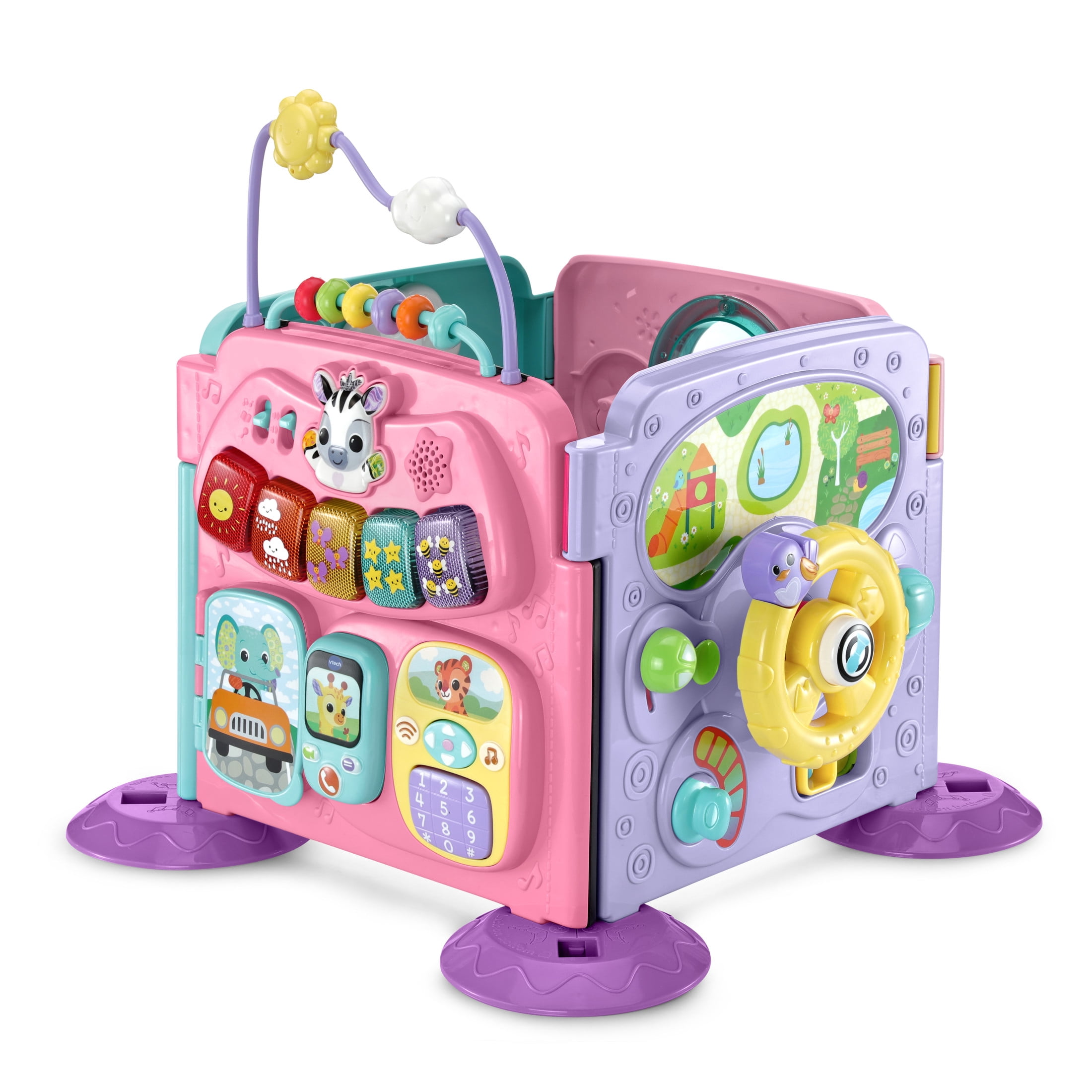 VTech Baby 4-in-1 Steps & Stages Activity Center with Accessories for Ages 3 to 24 Months