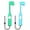 Blue green, variant on HannLk Super Rush for Switch Joypad Gaming Hand Grips Accessories