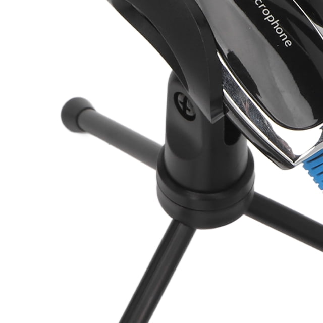 Micrófono de escritorio de condensador, micrófono de escritorio ajustable, micrófono para computadora de escritorio, funciones mejoradas