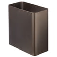 thumbnail image 1 of Bote de basura mDesign de acero inoxidable 10L/2.6 galones, bronce, 1 of 5