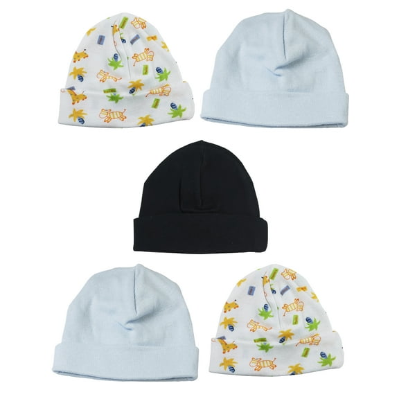 Bambini Boys Baby Caps (Pack of 5)