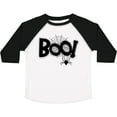 thumbnail image 3 of Inktastic Halloween Boo with Spider and Web in Black Boys or Girls Toddler T-Shirt, 3 of 5