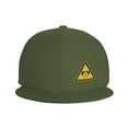 thumbnail image 2 of ZICANCN Halloween Clown Baseball Caps, Trucker Hats for Men And Women, Adjustable Breathable Flat Caps, Moss Green, 2 of 8