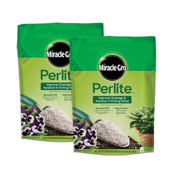 Miracle-Gro Perlite 8 qt. 2-Pack