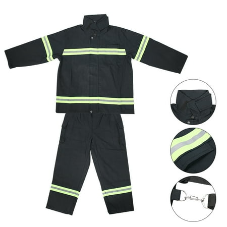 

Flame Resistant Uniform Different Sizes Pure Cotton Fabric Fire Resistant Coverall For Firefighters For Welding XXL