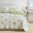 thumbnail image 6 of Coastal Quilt Set - Lightweight, Soft, All-Season - 2-Piece Reversible Bedding Set (Twin / Twin XL, West Palm Trees), 6 of 6