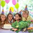 thumbnail image 4 of MaoGoLan 27" Giant lizard Stuffed Animals with 4 Babies Inside Large chameleon Plush Toy, 4 of 7