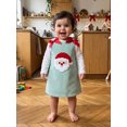 thumbnail image 2 of Toddler Baby Girl Christmas Dress Santa Claus/Gingerbread/Merry Dress Fall Clothes, 2 of 8