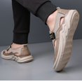 thumbnail image 6 of Women's Walking Shoes Arch Support Casual Mesh Comfortable Soft Sole Non-Slip Summer Sneakers | Khaki US Size 8, 6 of 9
