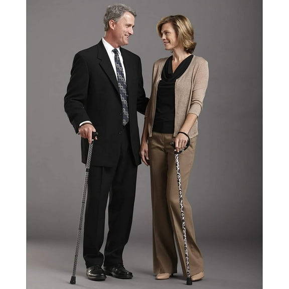 CF Walking Cane for Men or Women, Foldable and Adjustable from 32-37 Inches, FSA and HSA Eligible