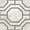 Gray Octagon, variant on PowerSellerUSA Self-Stick Vinyl Modern Geometric Floor Tiles Ultra Durable 1.5mm Thick Tiles, 1-Pack/20 Square Ft., 12" x 12", White/Black Marble