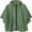 Green, variant on SaphiRose Hooded Rain Poncho Waterproof Raincoat Jacket for Adults with Pockets Black
