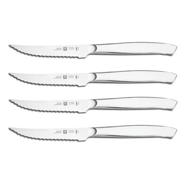 ZWILLING 4-pc Stainless Steel Serrated Mignon Steak Knife Set
