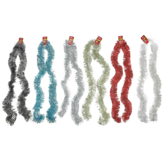 Guirlande De Guirlandes Scintillantes 2 M (5 Plis) (Assortiment) - Lot De 12
