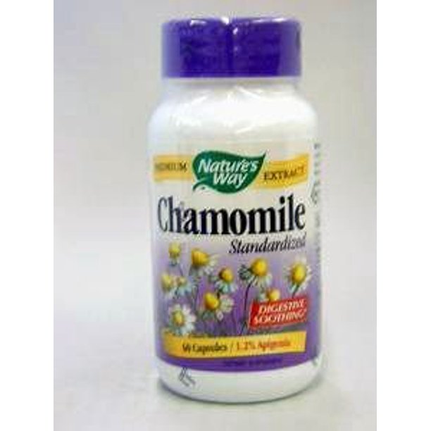 Nature's Way Chamomile Standardized 60 Capsules