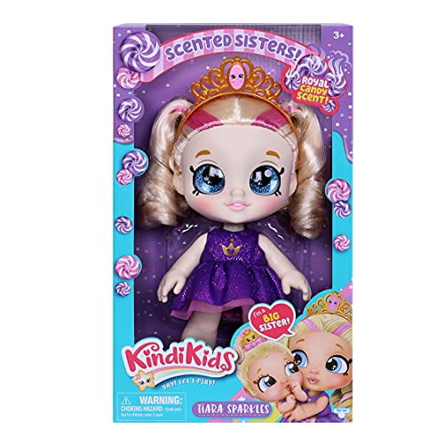 Kindi Kids Scented Sisters - Pre-School 10 " Play Doll - Tiara Sparkles