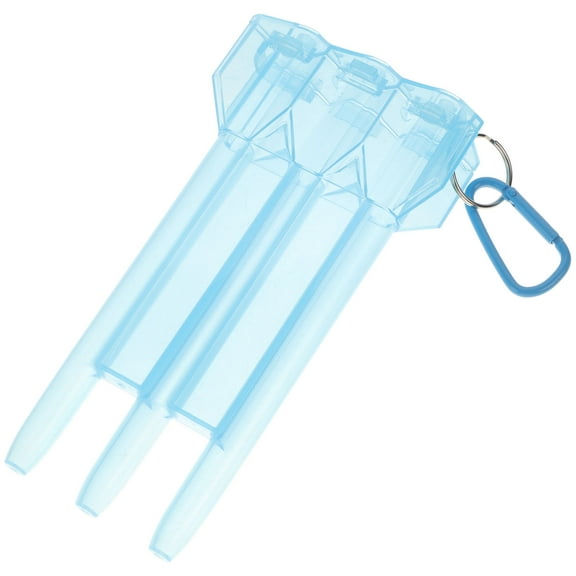HINTRMENT 1Pack Blue Rectangular Dart Case for Accessories Storage and Organization