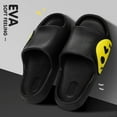 thumbnail image 5 of PISIQI Women's Smiley Slippers Sandals EVA Anti Slip Slippers Gym Home Casual Shower Shoes, 5 of 6