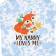 thumbnail image 4 of Inktastic My Nanny Loves Me Cute Fox Boys or Girls Toddler T-Shirt, 4 of 5