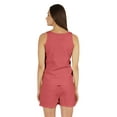 thumbnail image 4 of Bimba Solid 2 Pcs Nightwear Set For Womens Casual Sleeveless Loungewear Shirt & Short Sleepwear, 4 of 7