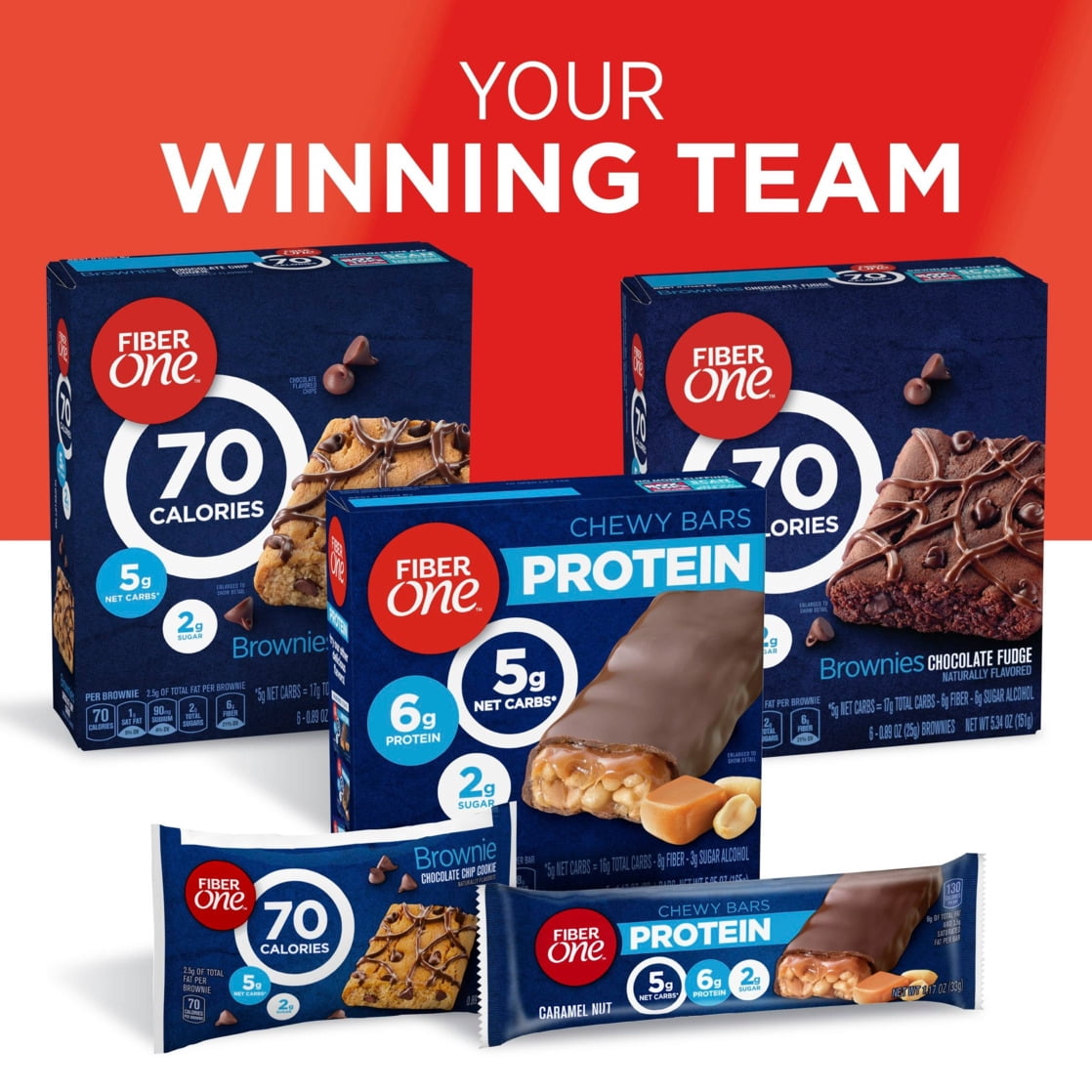 Fiber One 70 Calorie Soft-Baked Bars, Birthday Cake, Snack Bars, 12 ct