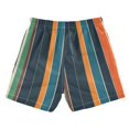 thumbnail image 7 of FORMRS Boys Swim Trunks Quick Dry Mesh Liner Boardshorts Sizes XS-XL, Navy Blue Stripes, 7 of 7