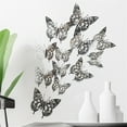 thumbnail image 5 of Latrodar Color Stereo Personality Living Room Bedroom Wall Stickers Silver Party Favor 6.8x3.2 Inch, 5 of 5