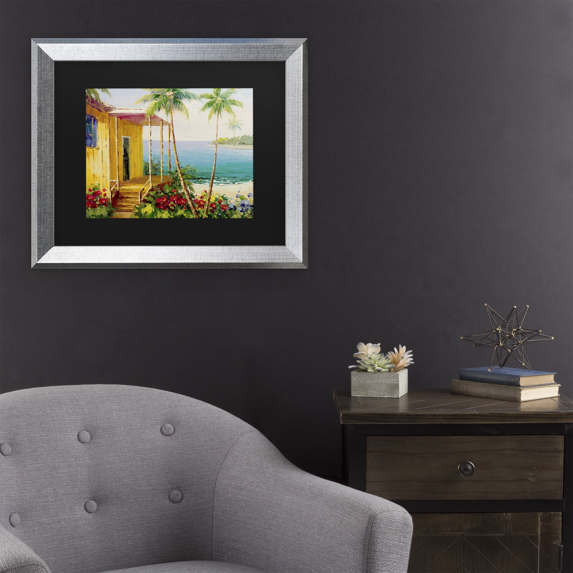 Trademark Fine Art 'Key West Villa' Canvas Art by Masters Fine Art