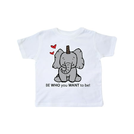 

Inktastic Be Who you Want to be Gift Toddler Boy or Toddler Girl T-Shirt