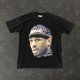 thumbnail image 1 of Frog Drift-ropa de calle Vintage para hombre, camiseta informal holgada de gran tamaño con gráficos de personajes de baloncesto, UnisexNegro, 1 of 4