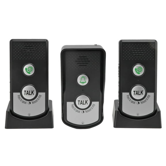 Long Distance Wireless Intercom, 2,Way Voice, No Wiring Needed, Ideal For Multi,<span Style="background:red"></span> Homes