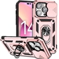 thumbnail image 5 of Estuche GANGXUN para iPhone 14 Pro Max, soporte giratorio 360°, estilo mecánico y magnético, 5 of 5