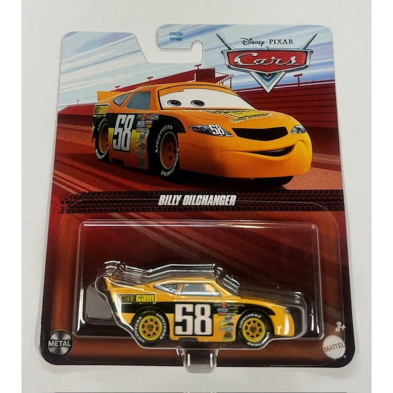 Disney Pixar Cars Die-Cast Race Car Billy Oilchanger Octane Gain