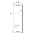 thumbnail image 2 of Print-Ready Numbered Ticket Sheets, 7" x 8-1/2", 3 Tickets Per Sheet, Perfed Stubs and Consec Numbers, Ticket Size: 2-7/8" x 7" on White 65lb Cover - 250 Sheets (750 Tickets), 2 of 2