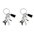 thumbnail image 6 of unbranded 2pcs Barber Keychain Hair Stylist Keychain Hairdressing Key Holder Bag Backpack Pendant, 6 of 8