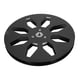 thumbnail image 1 of 1/4 7 Inch Empty Tape Reel 8 Hole Aluminum Alloy Universal Opening Machine Part Open Reel Takeup Reel Black, 1 of 5