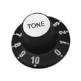 thumbnail image 2 of figatia Electric Guitar Control Knob Black Easy Installation Bass Guitar Accessories Tone, 2 of 9
